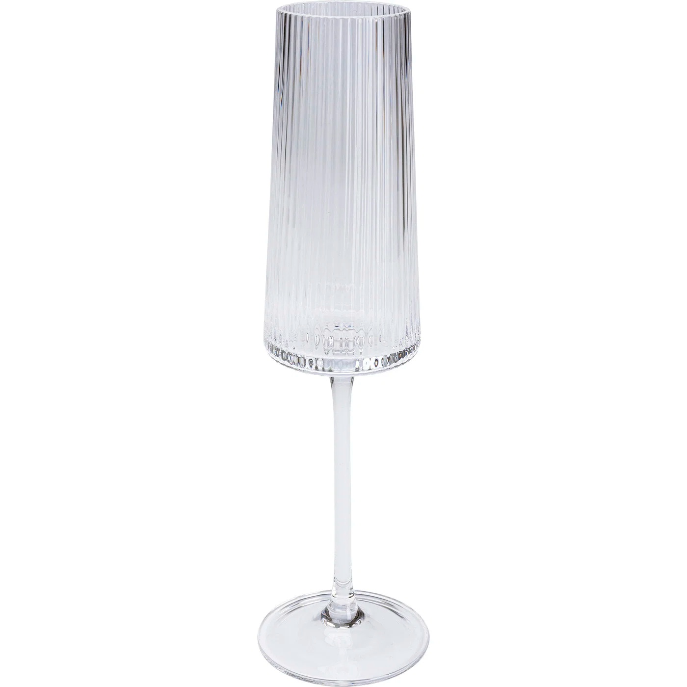 Sektglas Rillenglas – 12er-Set