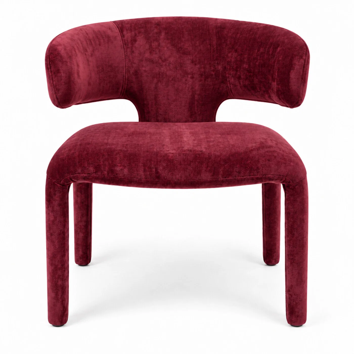 Sessel Sitzlinie Kirschrot