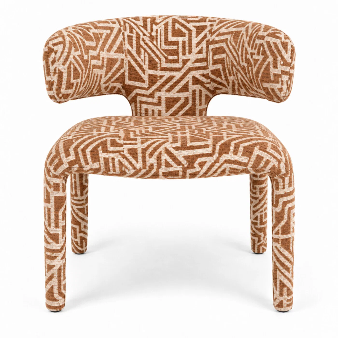 Sessel Sitzlinie Labyrinth Braun