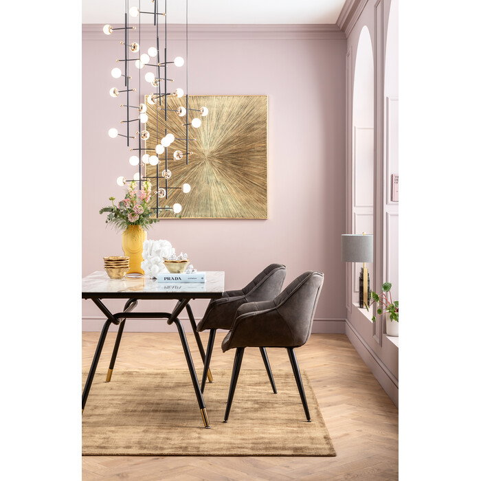 Pendelleuchte Trapezlinie 280 cm – Ambiente
