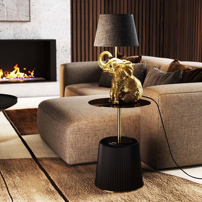 Tischleuchte Elefantenfreude 48 cm – Ambiente