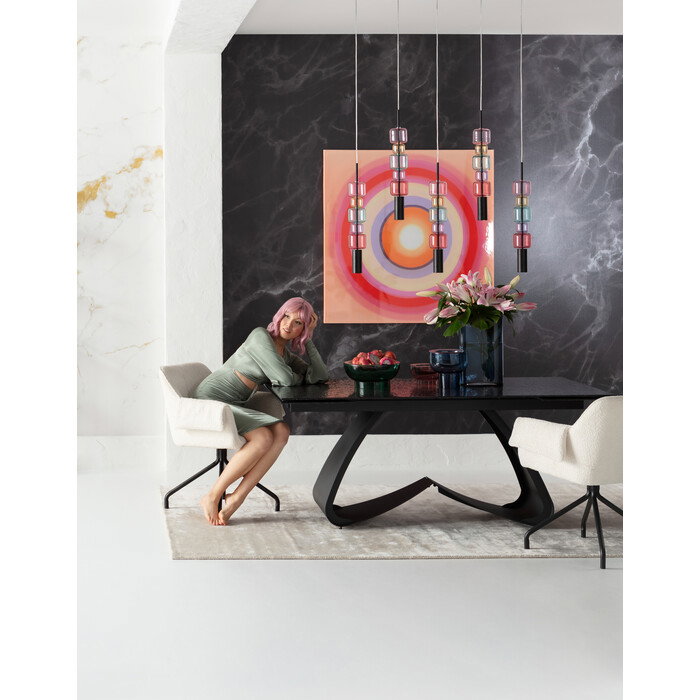 Pendelleuchte Farbkonfekt 100 cm – Ambiente
