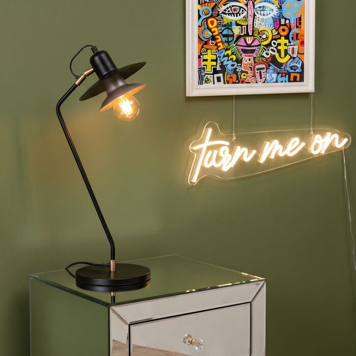 Tischleuchte Schalltrichter 54 cm – Ambiente