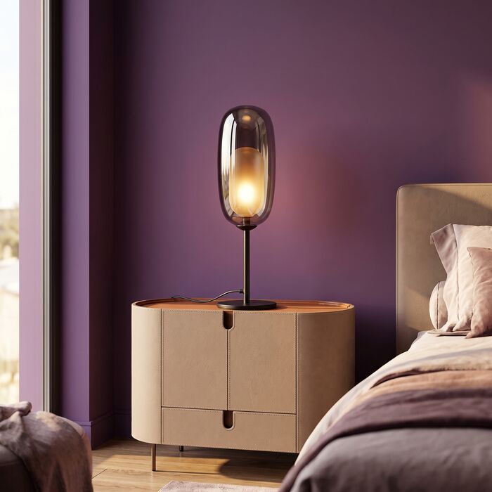 Tischleuchte Schirmnest 39 cm – Ambiente