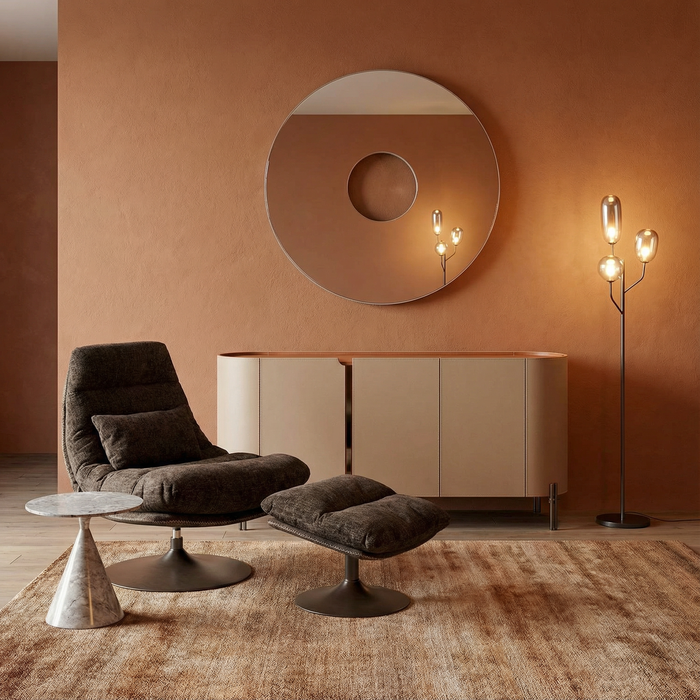 Stehleuchte Schirmnest 164 cm – Ambiente