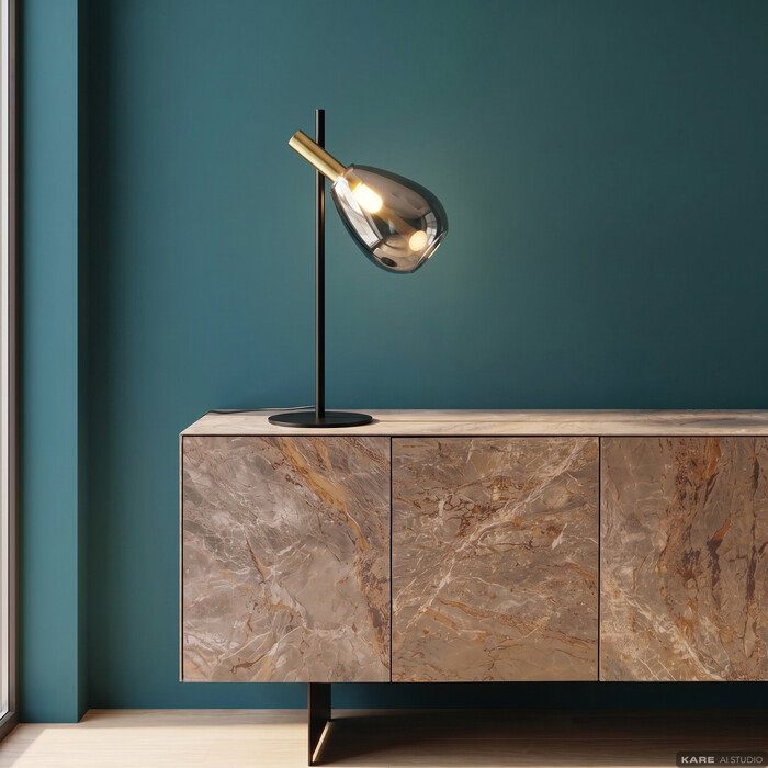 Tischleuchte Glasblick 57 cm – Ambiente