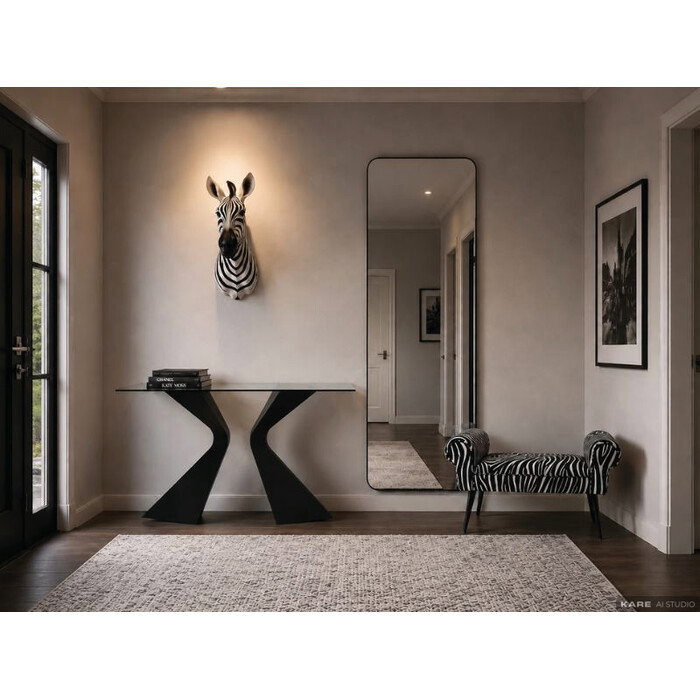 Polsterbank Flügelform Zebra 100 cm – Ambiente