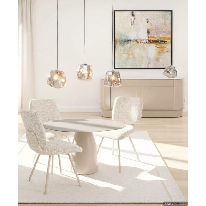 Esstisch Vierklang 140 × 120 cm – Ambiente