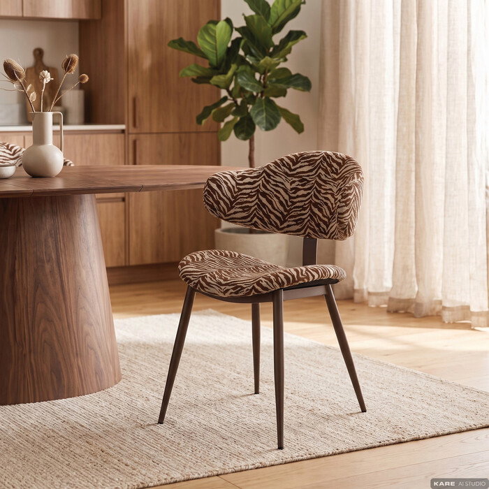 Polsterstuhl Umarmung Tiger Hell – Ambiente