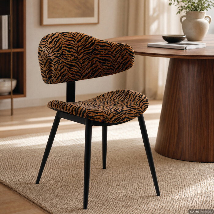 Polsterstuhl Umarmung Tiger Dunkel – Ambiente