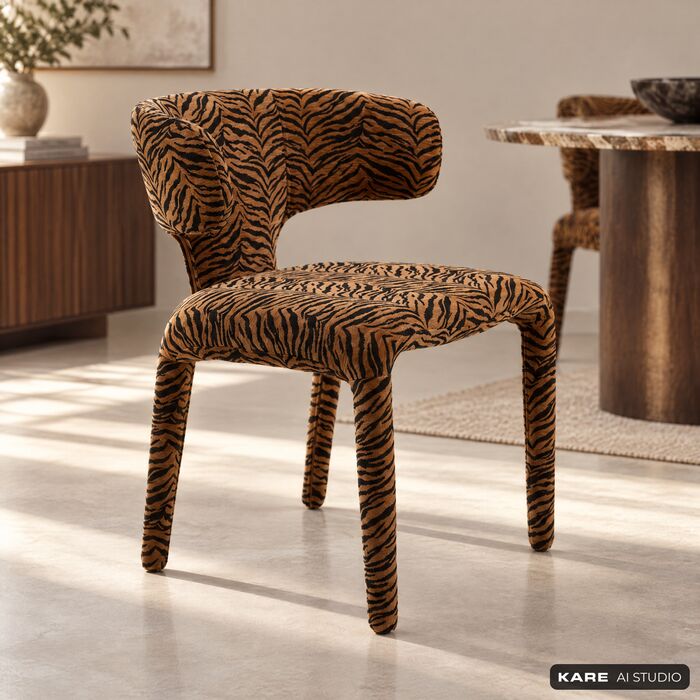 Polsterstuhl Sitzlinie Tiger Braun – Ambiente