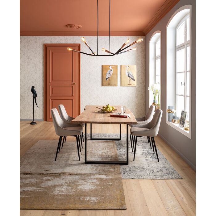 Polsterstuhl Seitenlinie Perlbeige – Ambiente