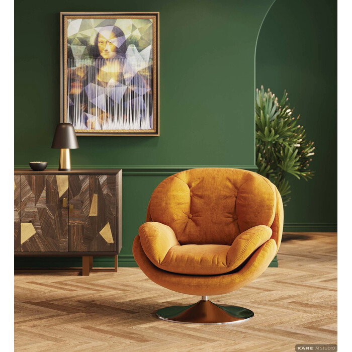 Drehsessel Kuschelkontur Bernstein – Ambiente