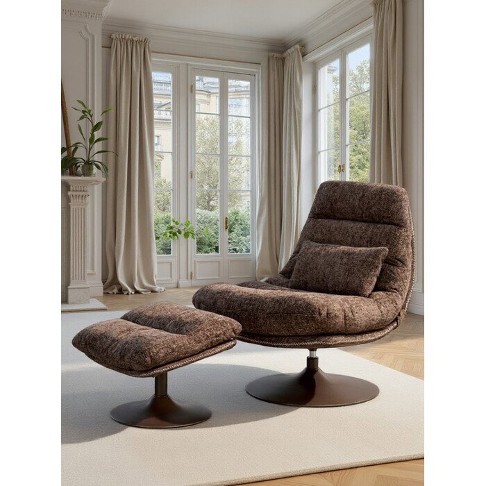 Drehsessel Feierabend mit Hocker – Ambiente