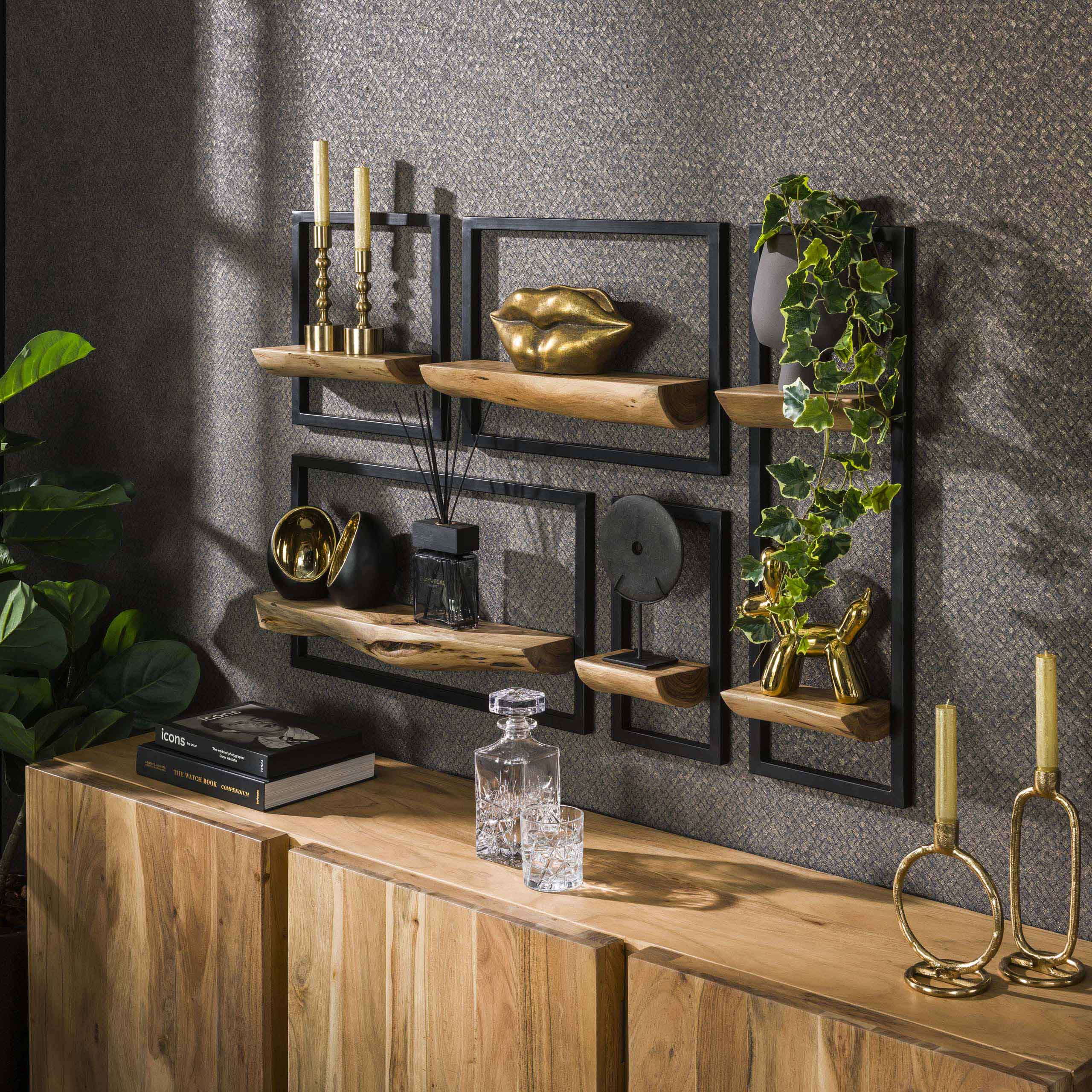 Wandregal Kontur Værløse Set/5 – Ambiente