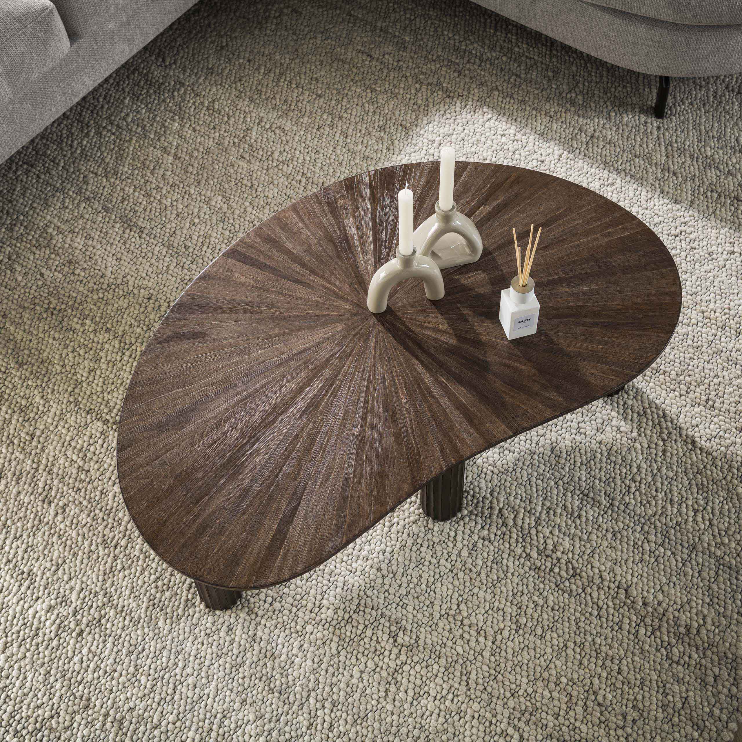 Couchtisch Borneo nierenförmig 110 – Ambiente