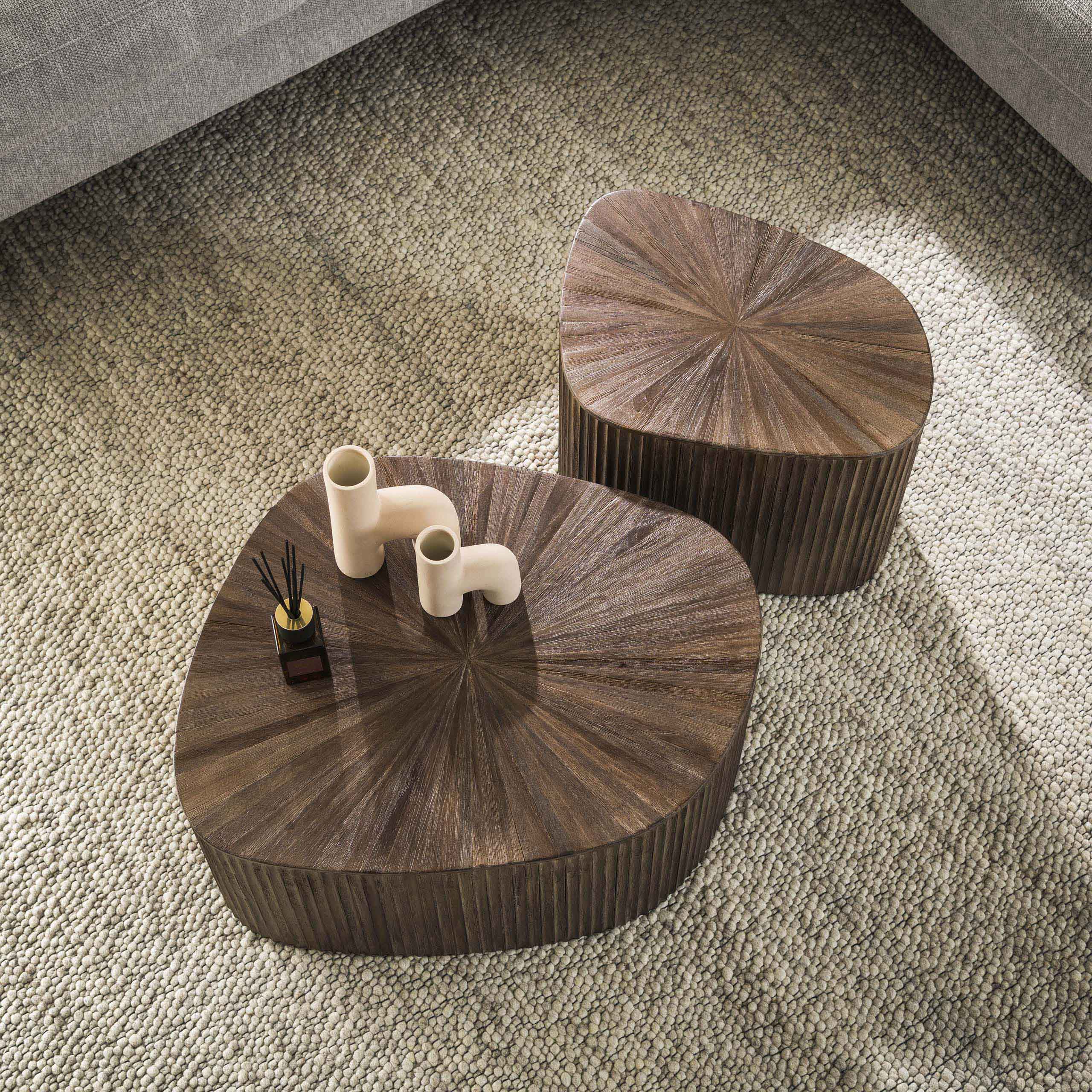 Couchtisch Borneo viereckig – 2er-Set – Ambiente