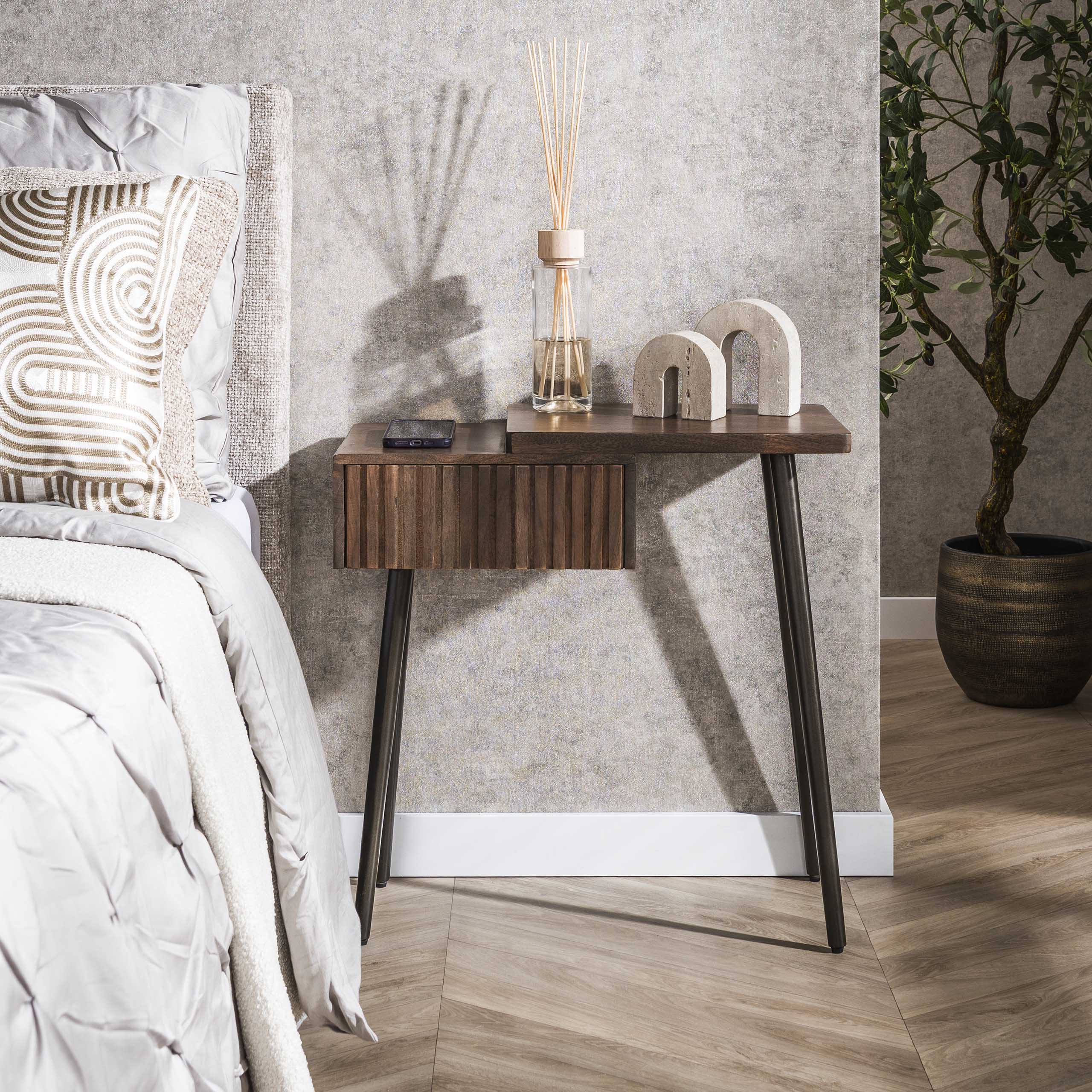 Nachttisch Silkeborg 1 Schublade R – Ambiente