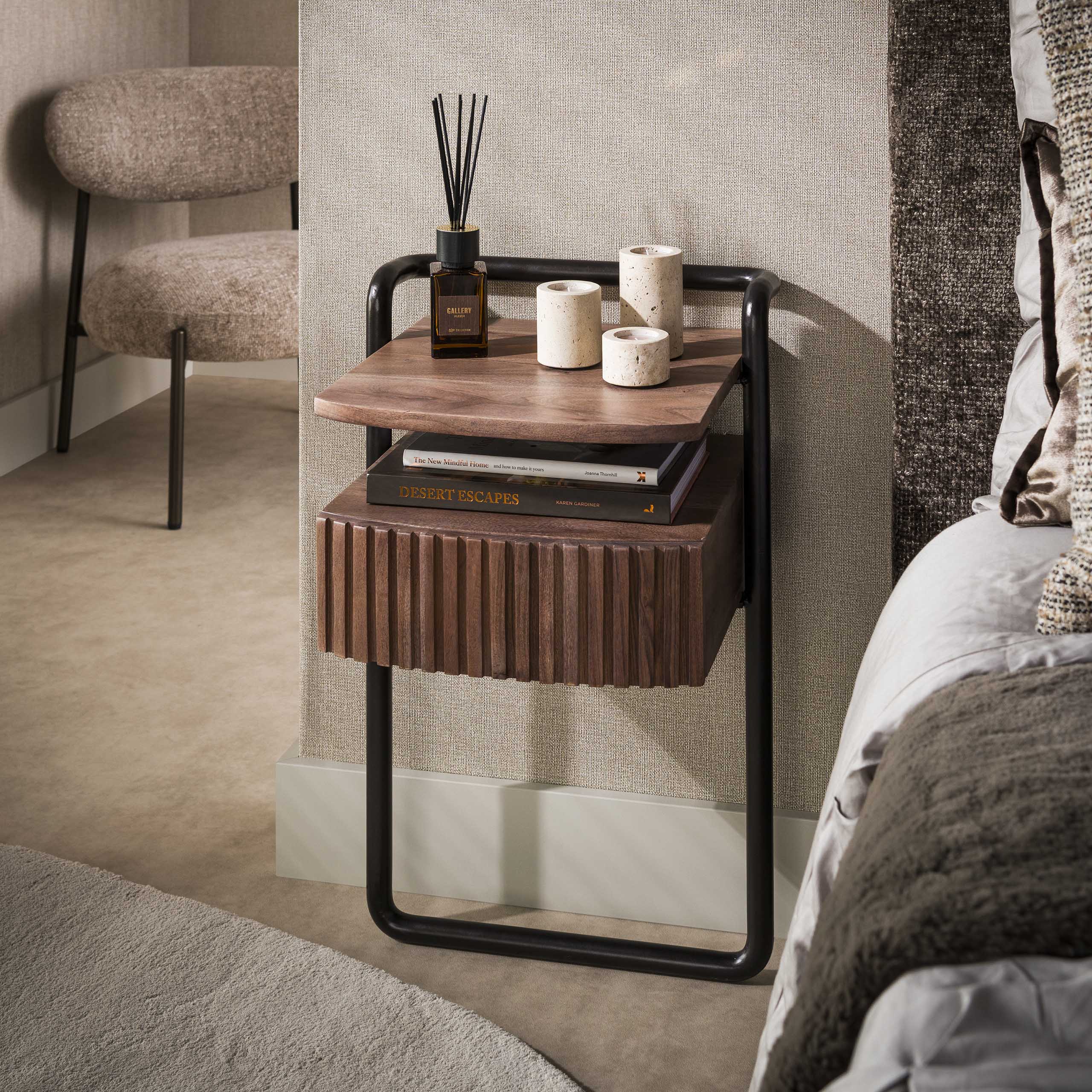 Nachttisch Verona 1 Schublade – Ambiente