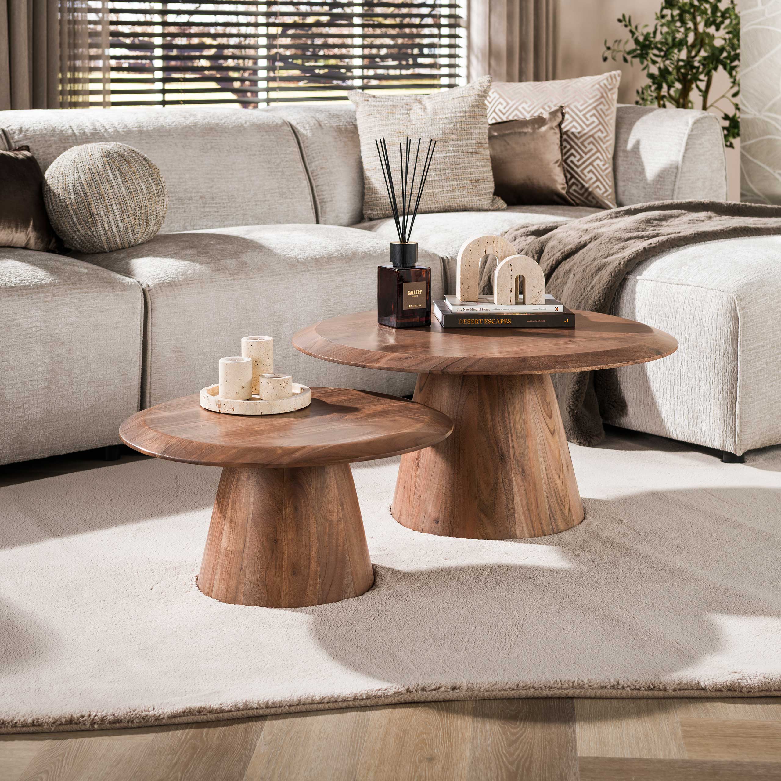 Couchtisch Fehmarn – 2er-Set – Ambiente