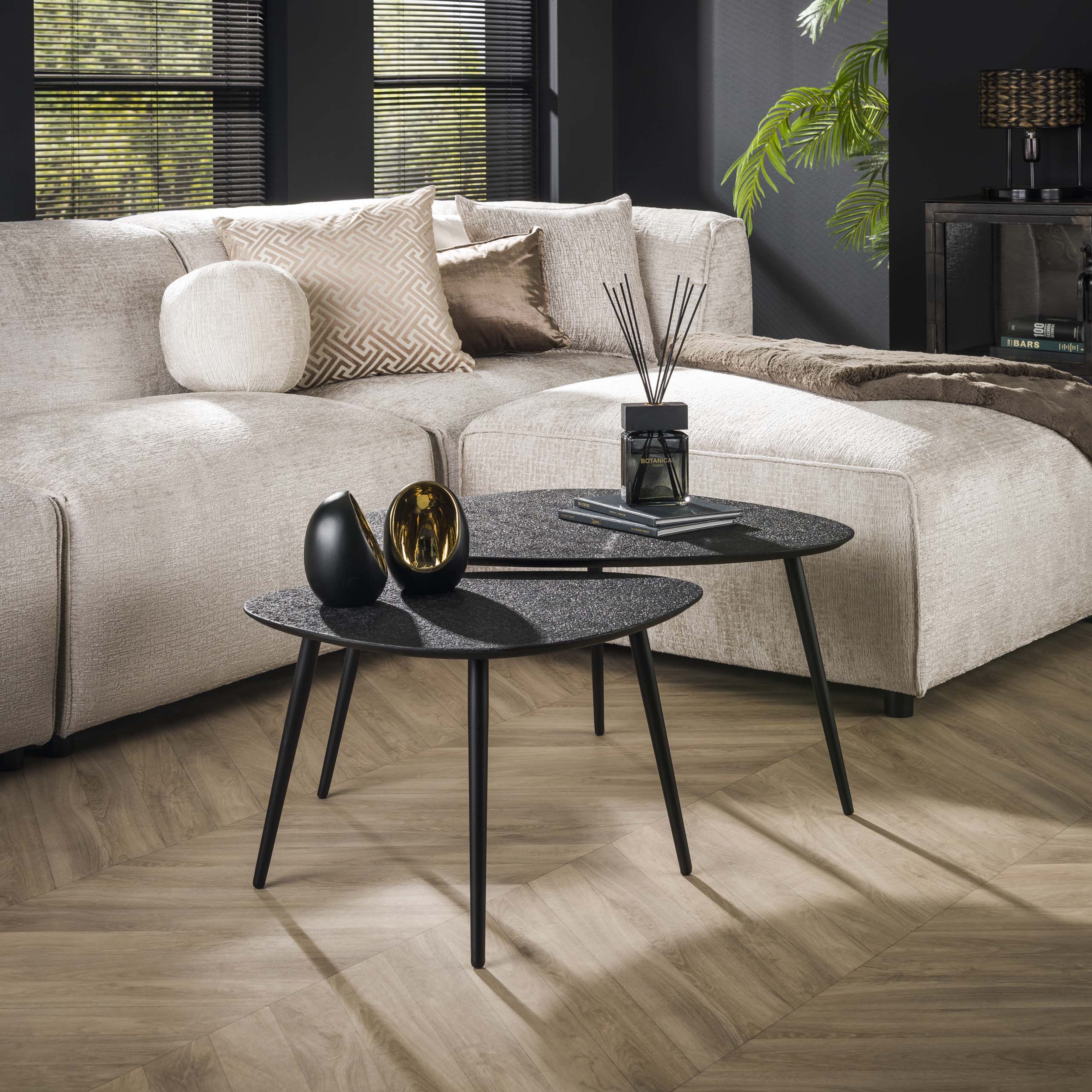 Couchtisch Skælskør organisch – 2er-Set – Ambiente