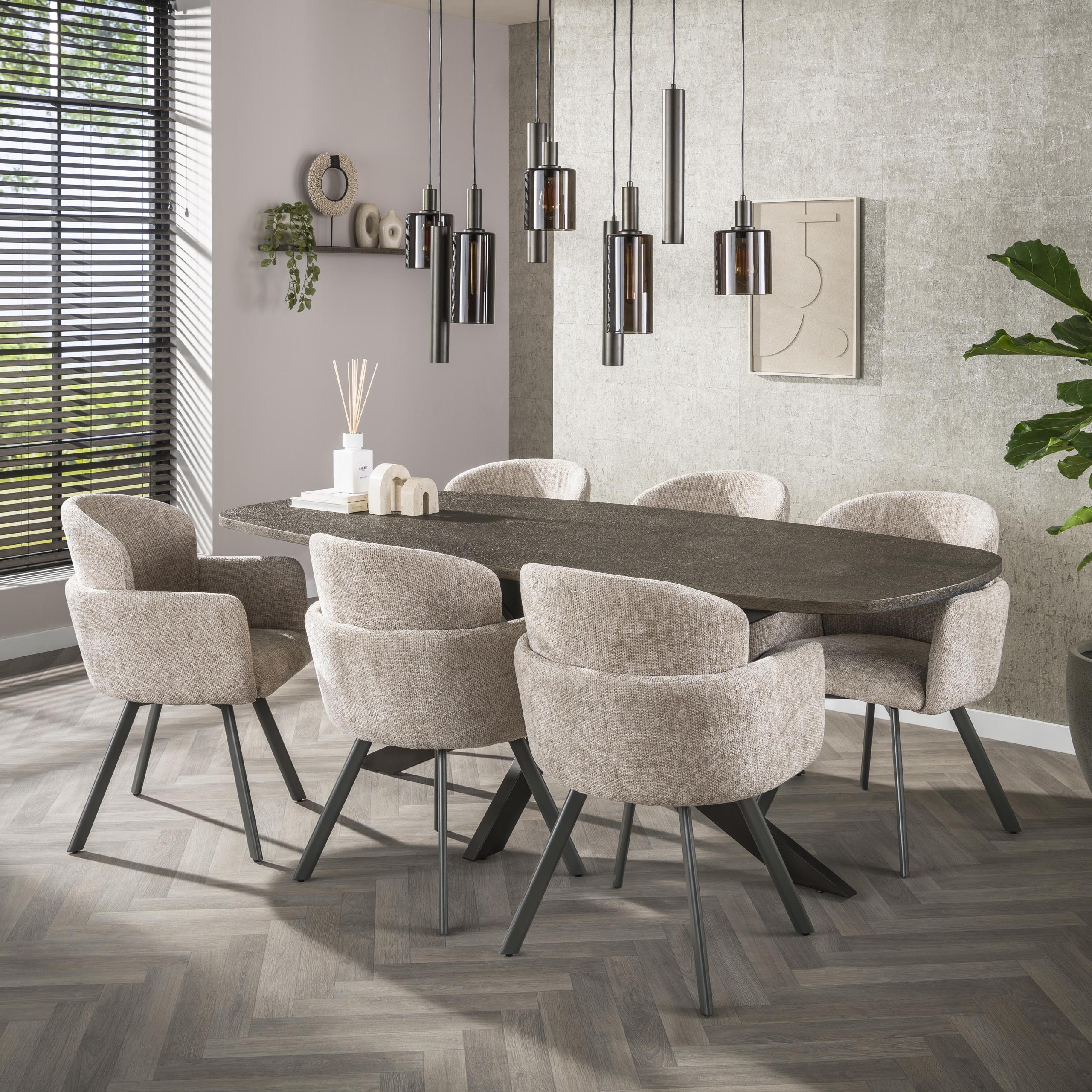 Esstisch 215 Ribe dänisch oval – Ambiente