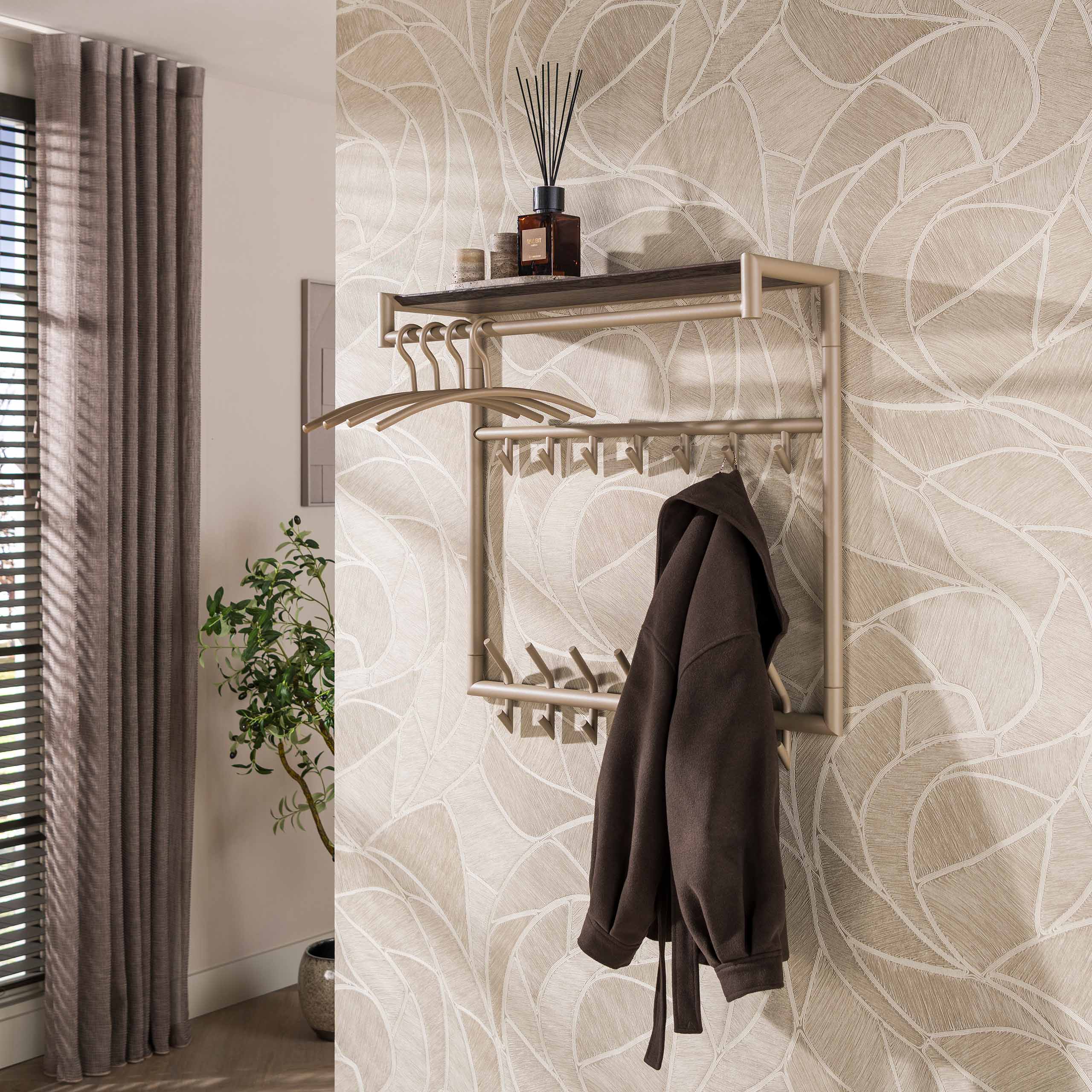 Garderobe Neuruppin hoch 3x7H - Beige – Ambiente