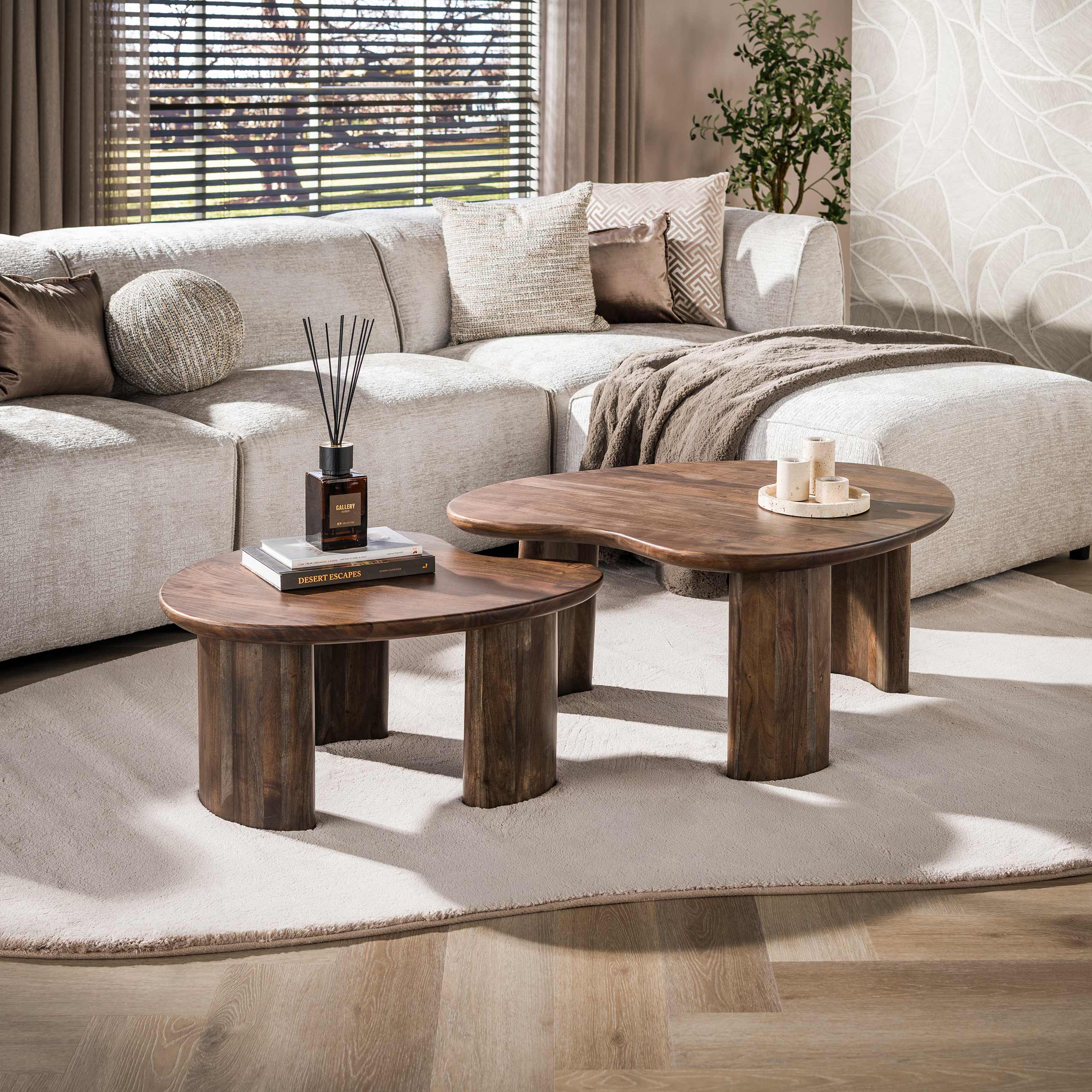 Couchtisch Rødby – 2er-Set – Ambiente