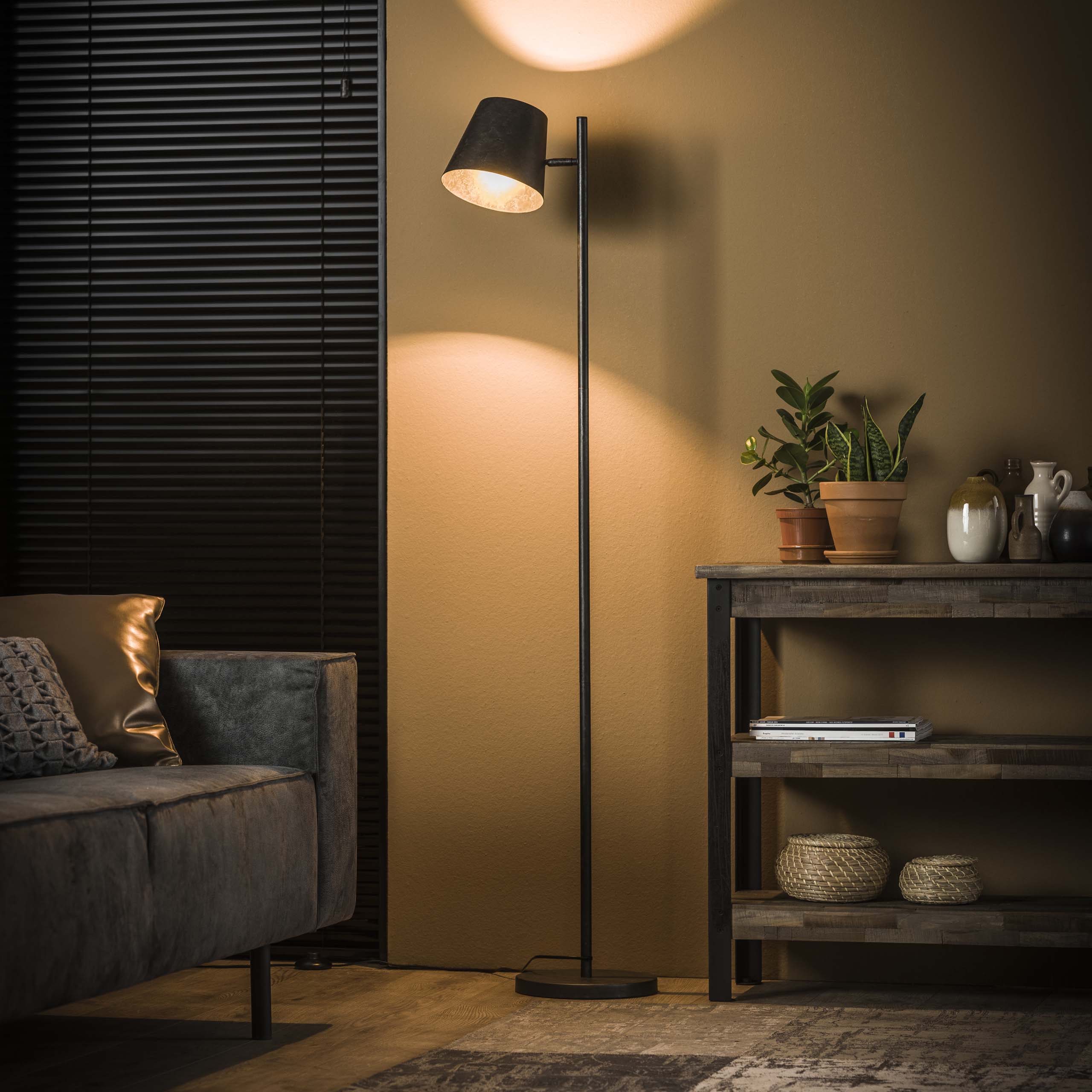 Stehleuchte Fredensborg 1-Fassung - Charcoal – Ambiente