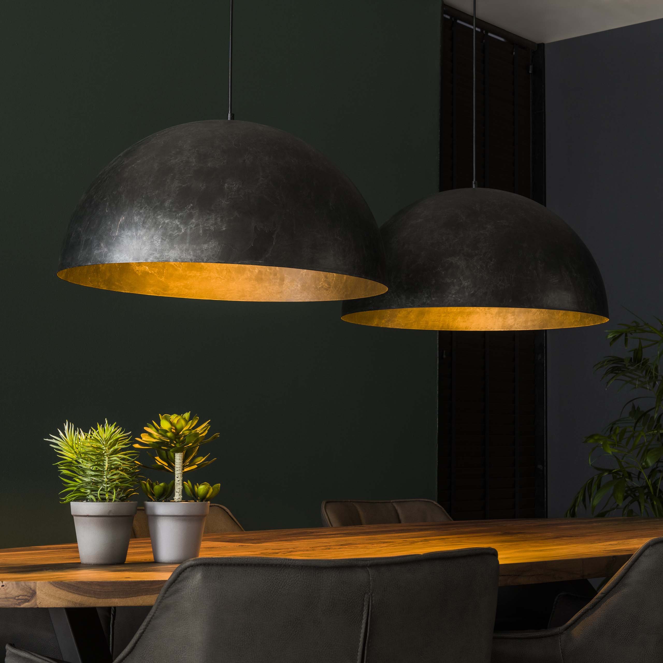 Pendelleuchte Østerbro 2-Fassungen Ø60 - Charcoal – Ambiente