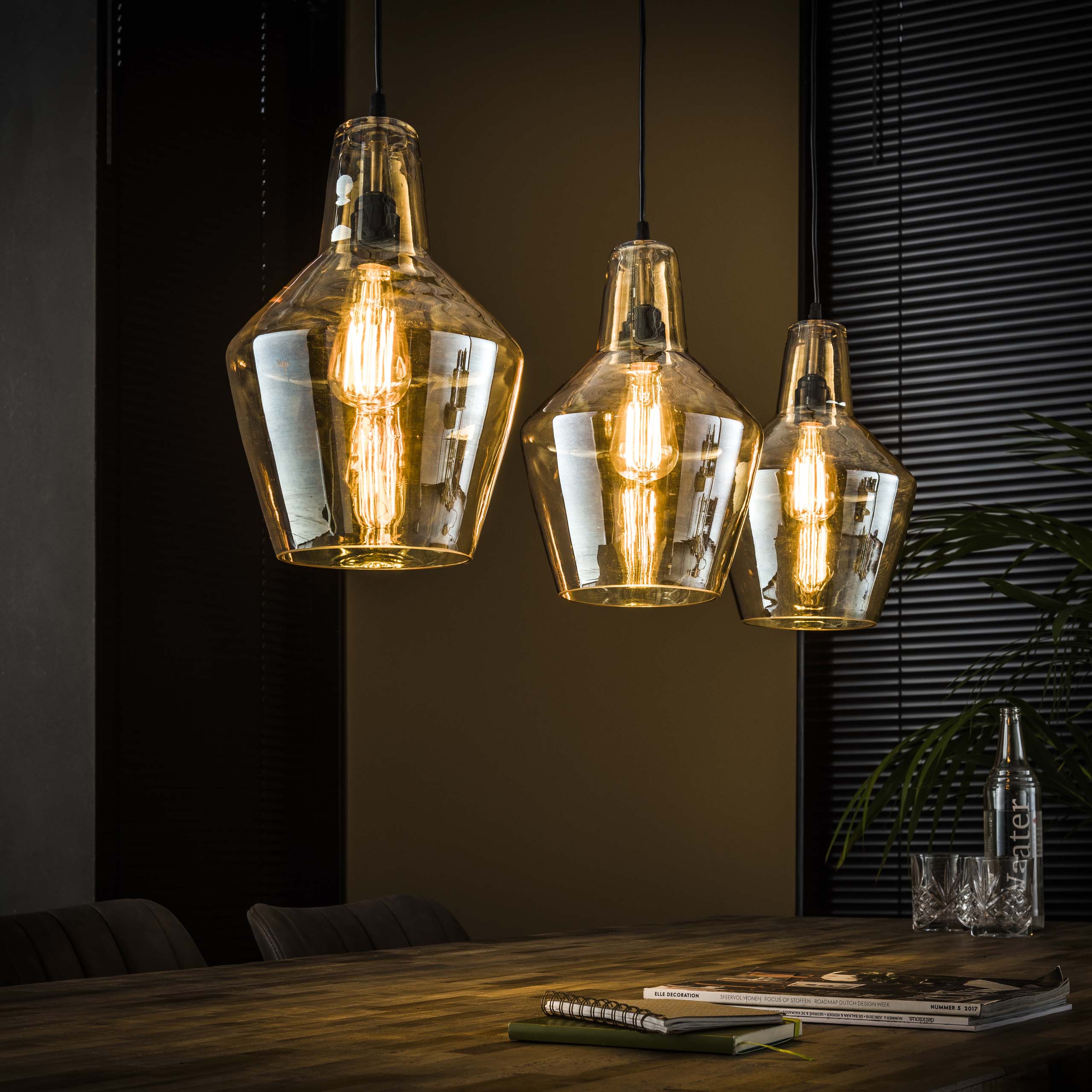 Pendelleuchte Taastrup Cone 3-Fassungen – Ambiente