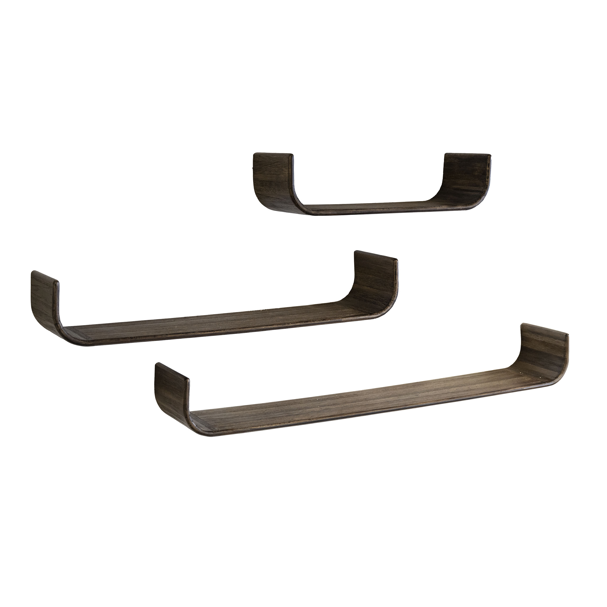 Wandregal Borneo U-shape – 3er-Set – Originalansicht 9