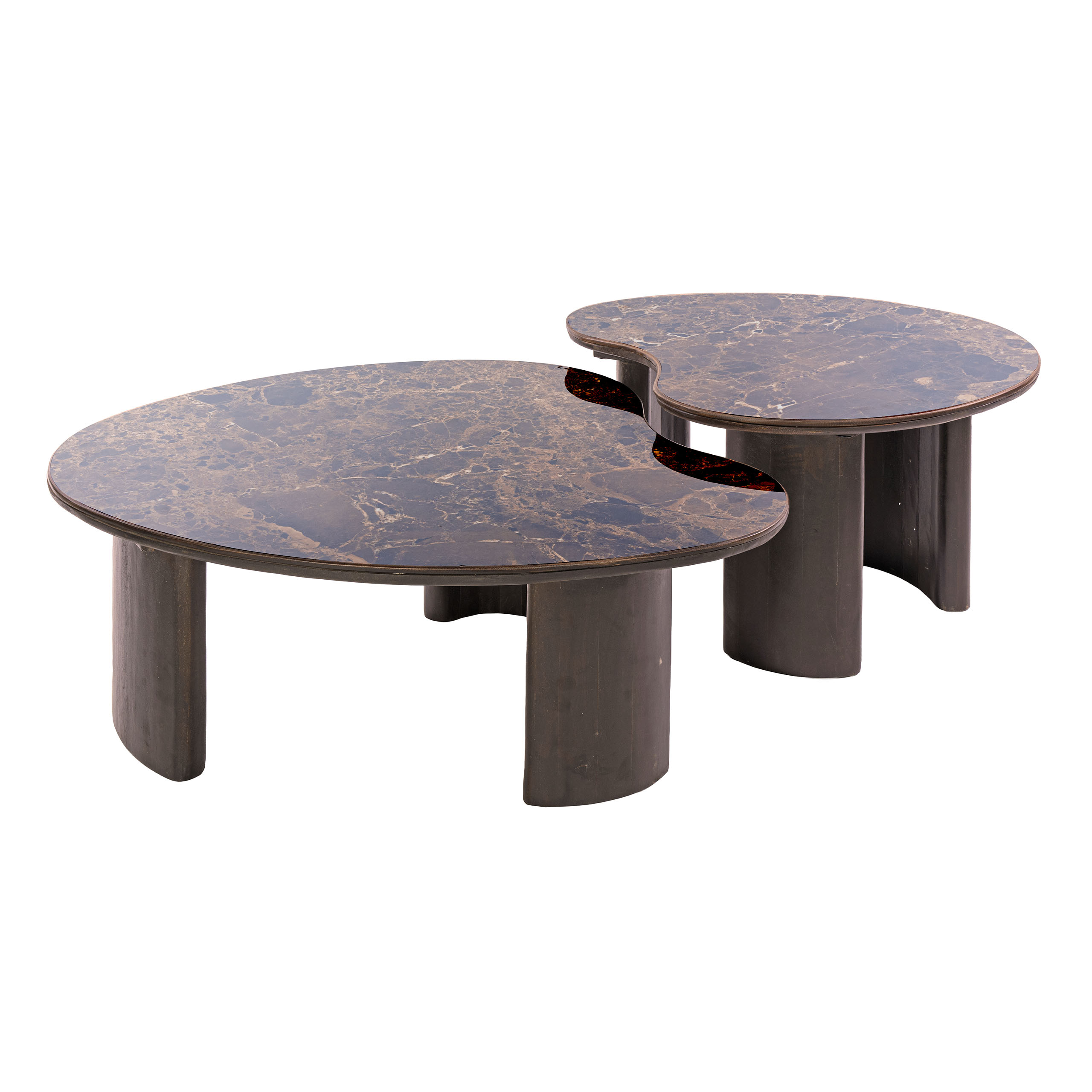Couchtisch Lyngby nierenförmig – 2er-Set – Originalansicht 9