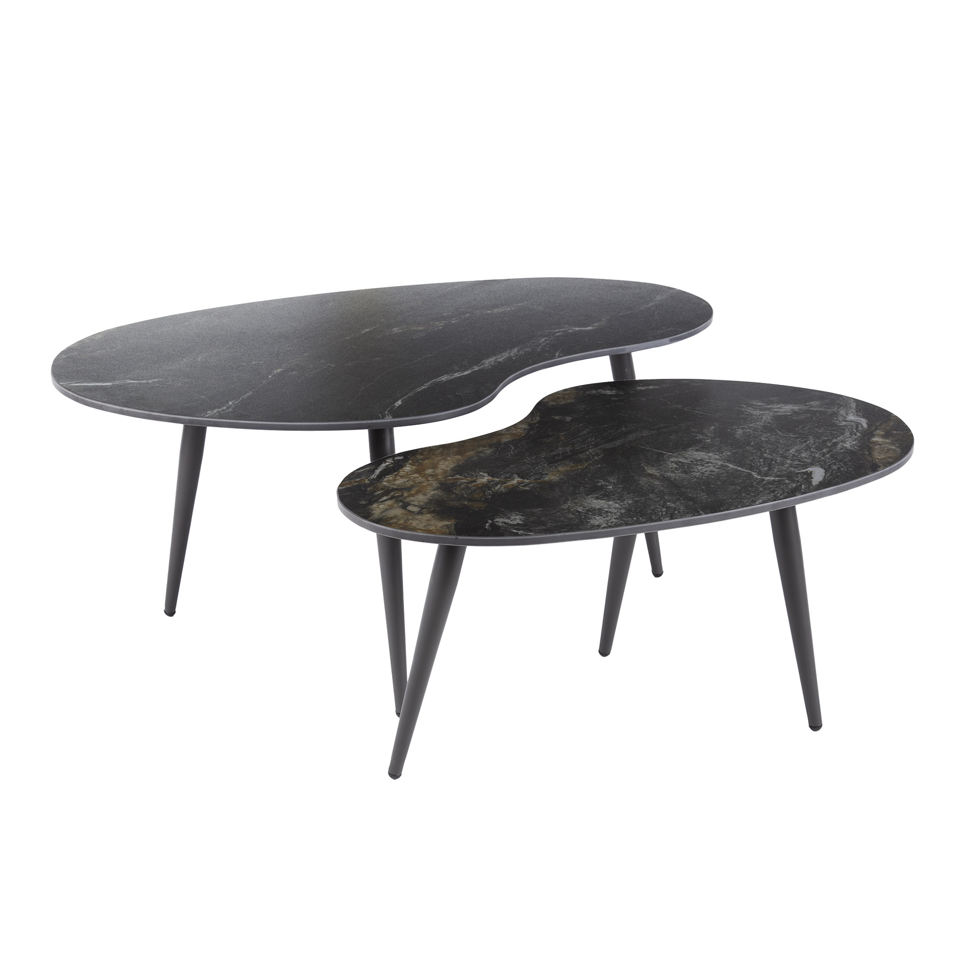 Couchtisch Farum nierenförmig – 2er-Set – Originalansicht 9
