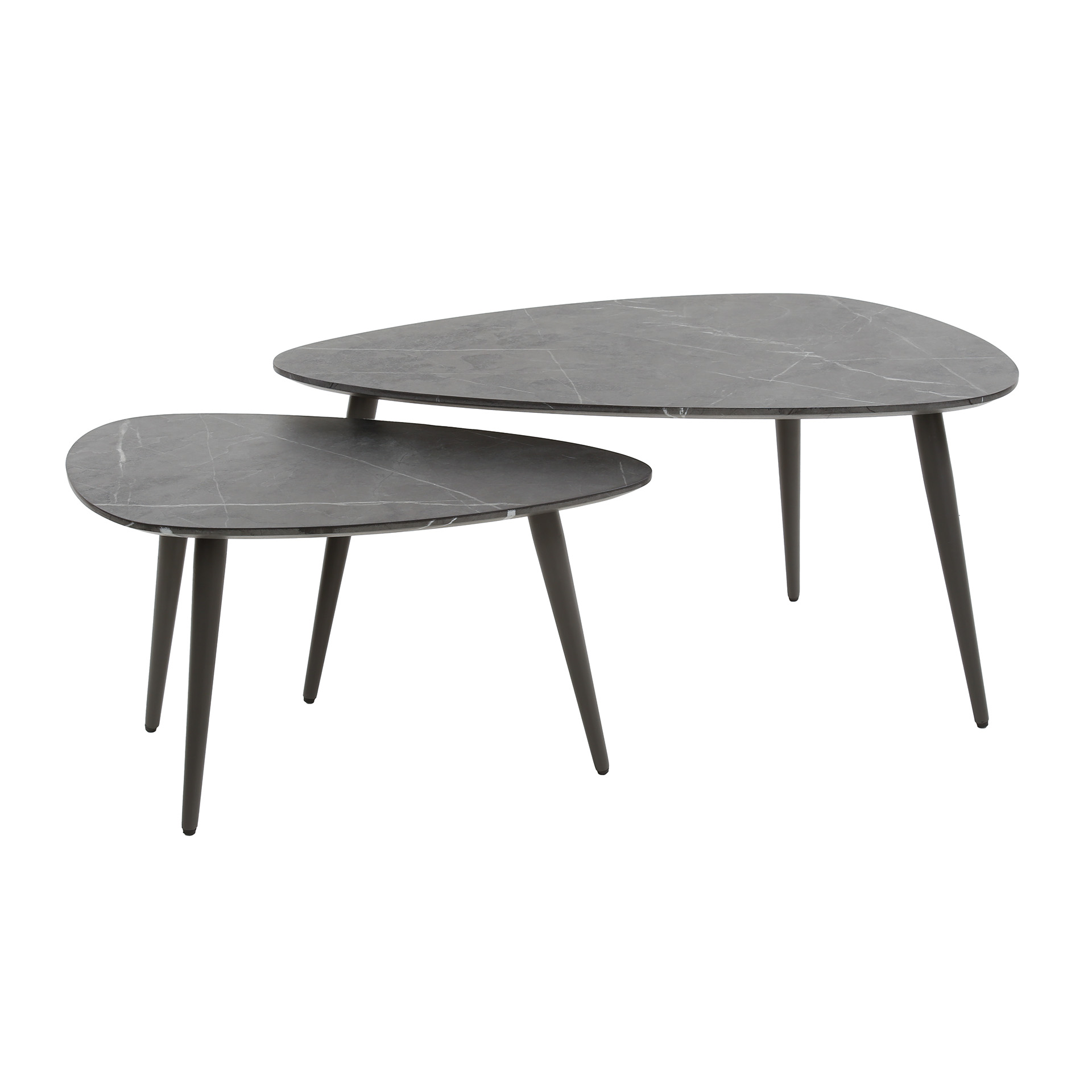 Couchtisch Vesterbro birnenförmig – 2er-Set – Originalansicht 9