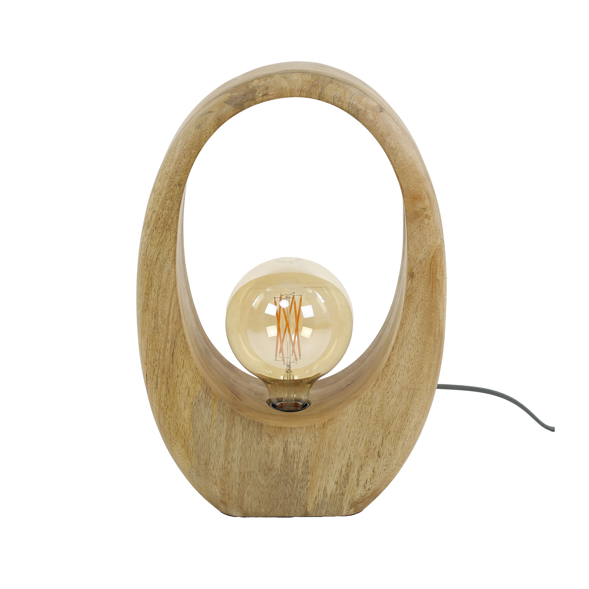 Tischleuchte Borkum Wood L 1-Fassung – Originalansicht 9
