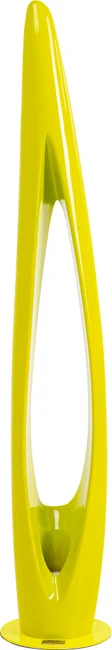 Stehleuchte Flammenform Grün 132 cm
