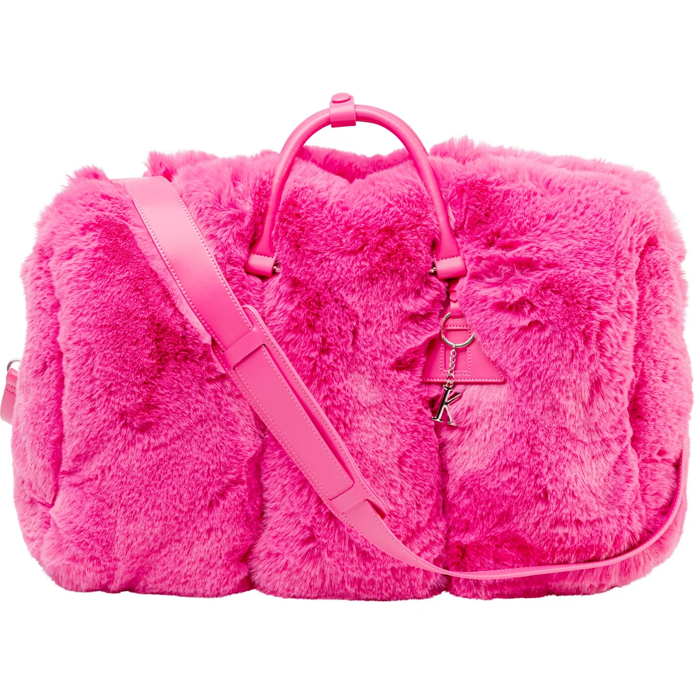 Tasche Flausch Pink