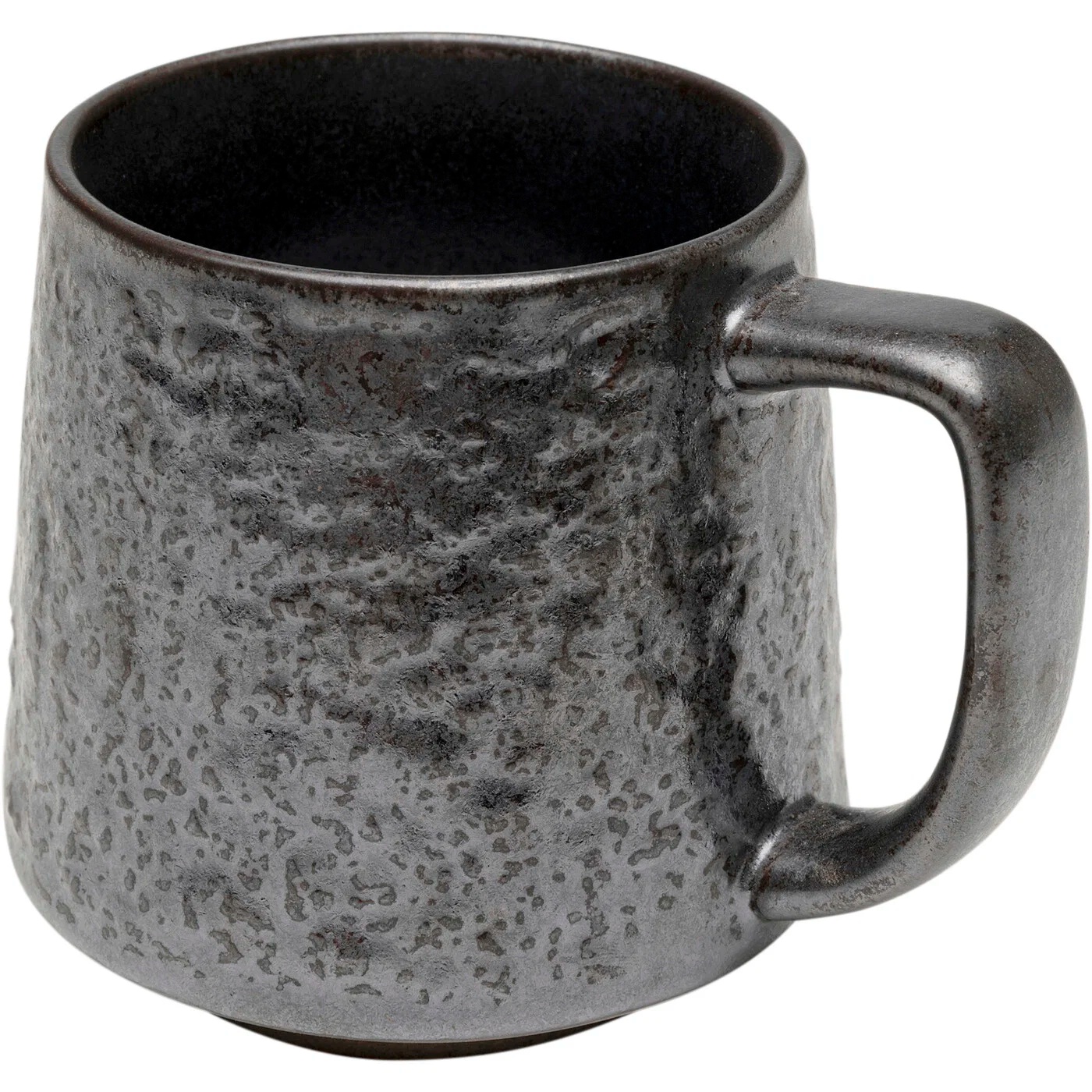 Tasse Schwarzstruktur Schwarz – 6er-Set