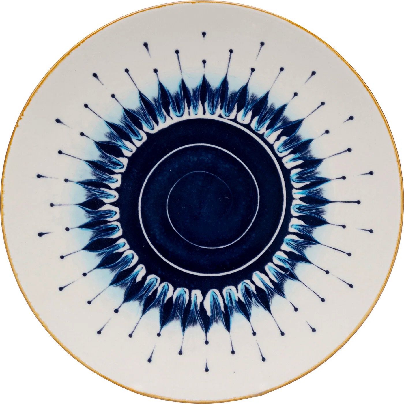 Teller Blaustrahl Ø21 cm – 12er-Set