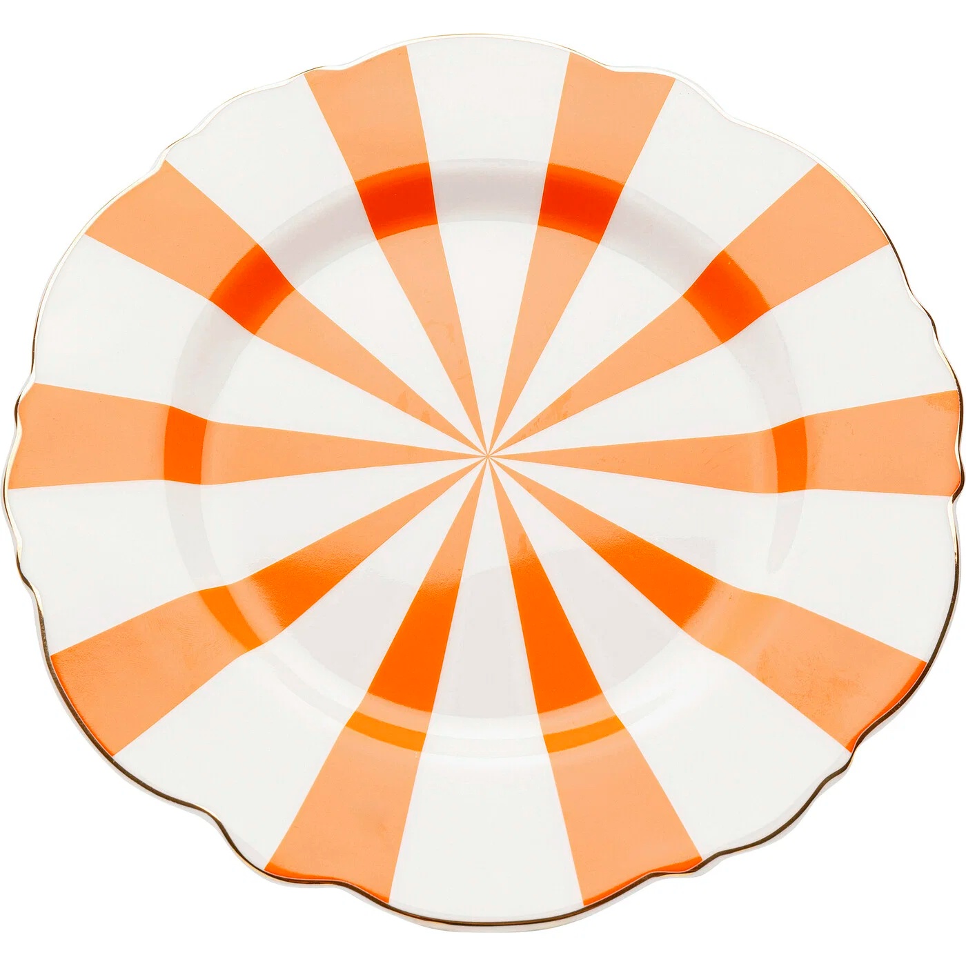 Teller Farbmuster Orange Ø22 cm – 12er-Set