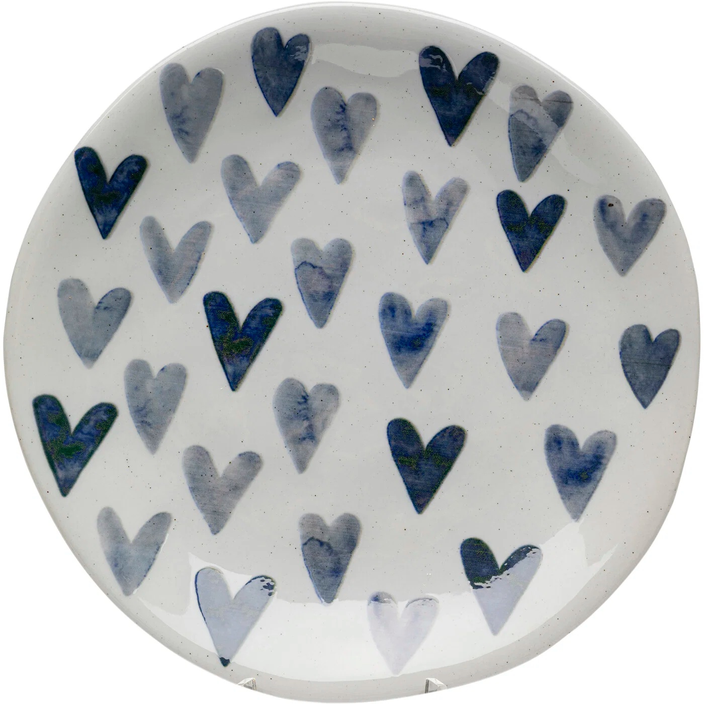 Teller Herzdekor Ø28 cm – 12er-Set