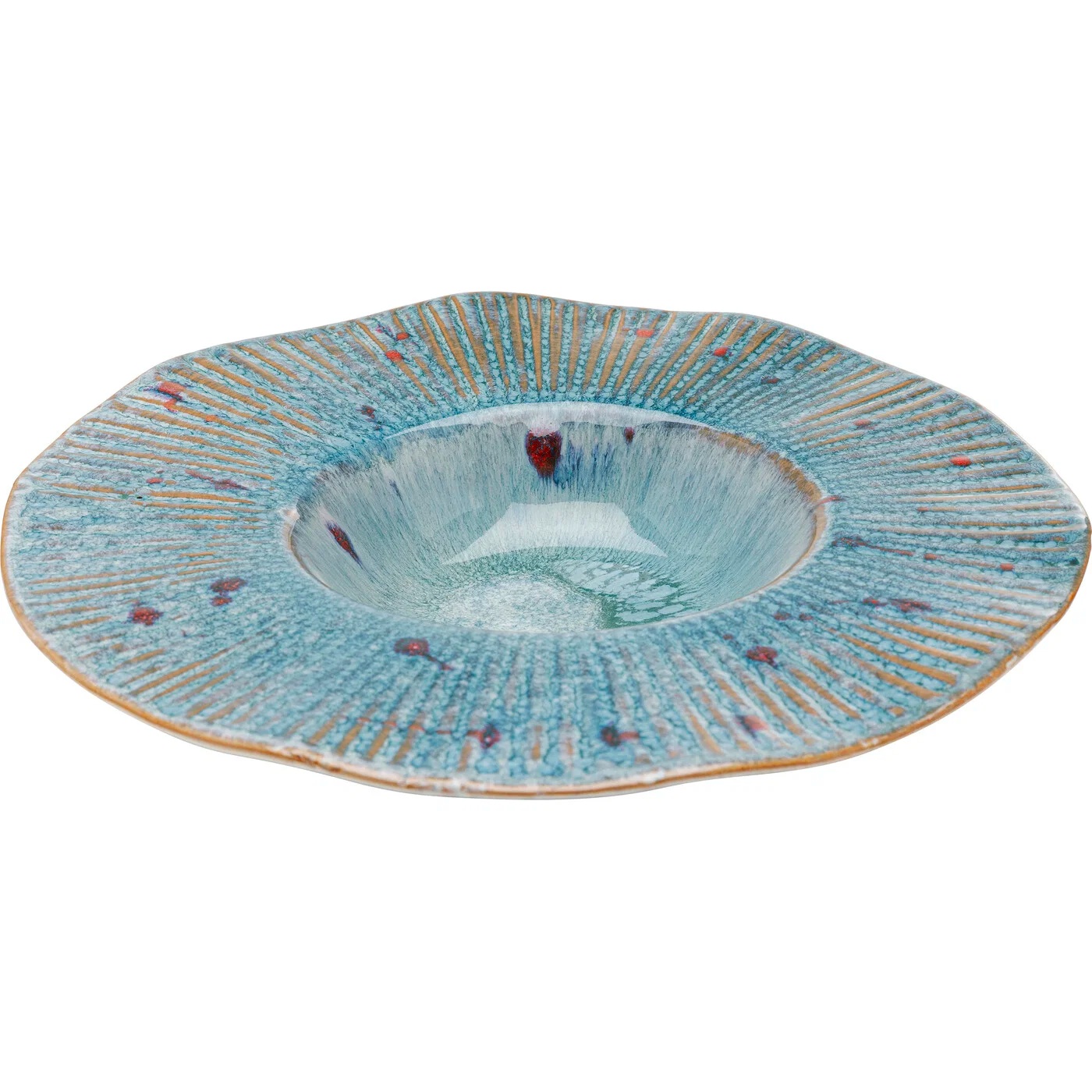 Teller Tief Blütenmosaik Ø26 cm – 6er-Set