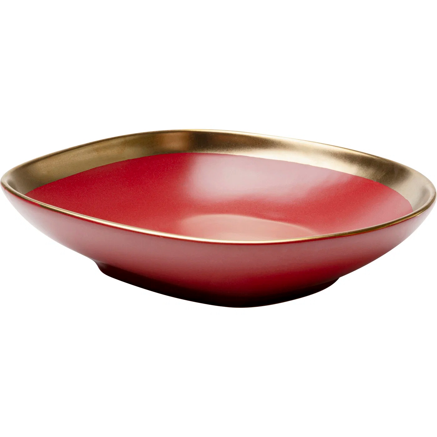 Teller Tief Rotgold Rot Ø19 cm – 8er-Set