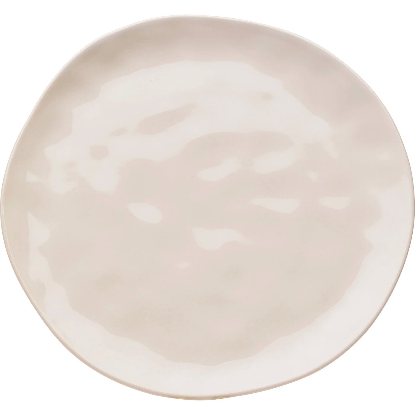 Teller Wellenform Creme Ø26 cm – 12er-Set