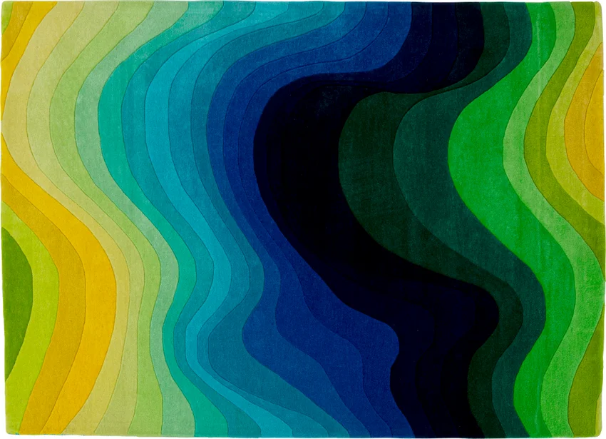 Teppich Farbhalo 170 × 240 cm