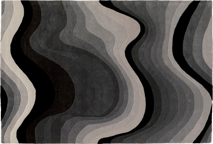 Teppich Grauhalo 170 × 240 cm