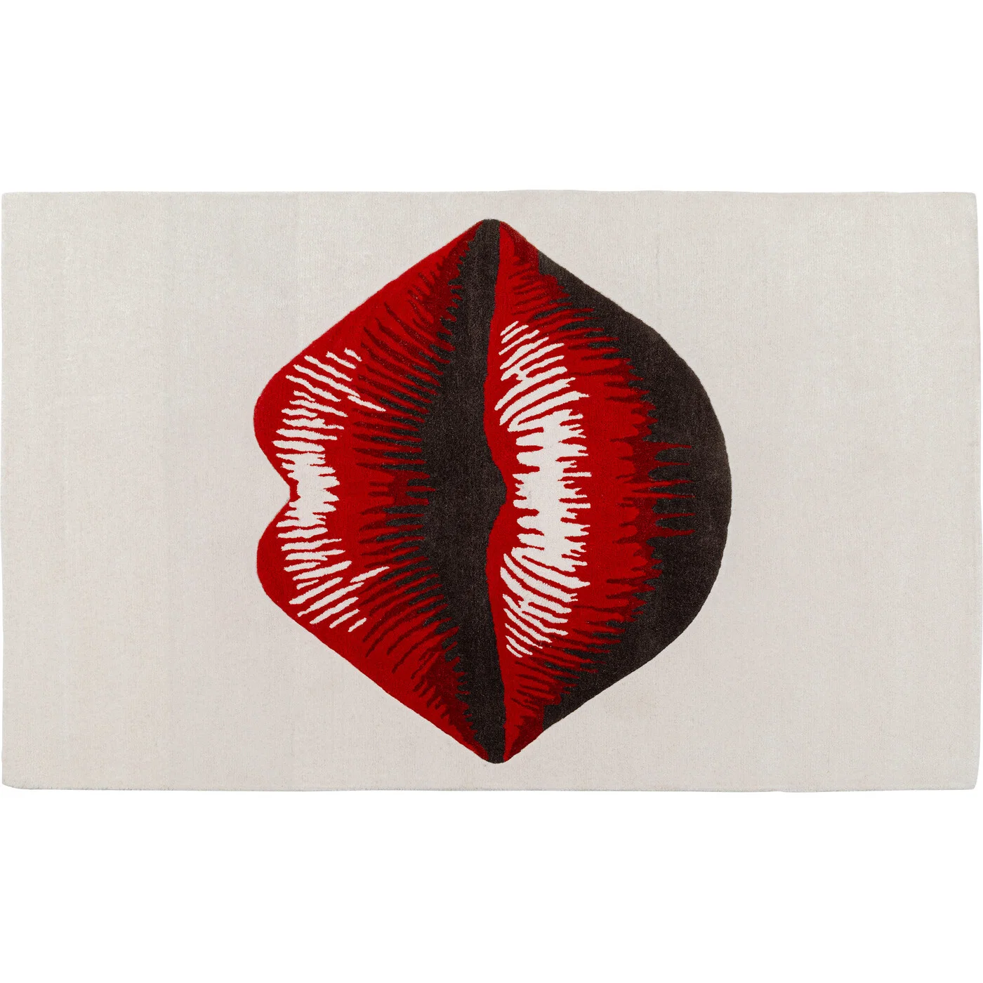 Teppich Kussmund 170 × 240 cm