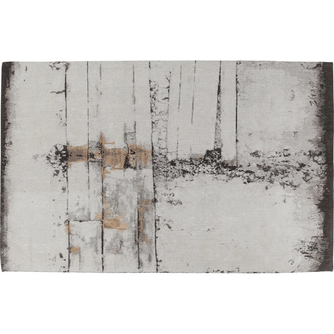 Teppich Liniengrau 200 × 300 cm