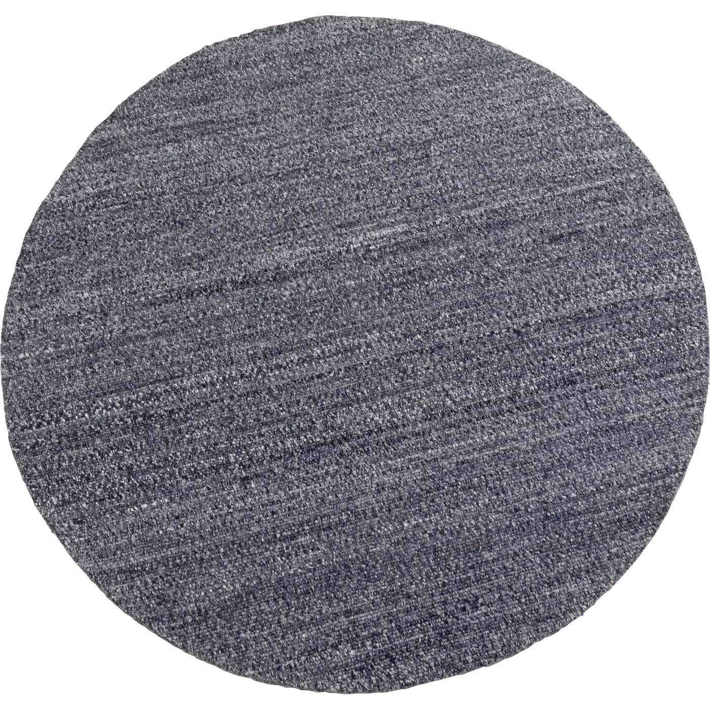 Teppich Strukturblau rund Ø 250 cm